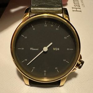 Miansai M24 watch. New. Grey and gold.